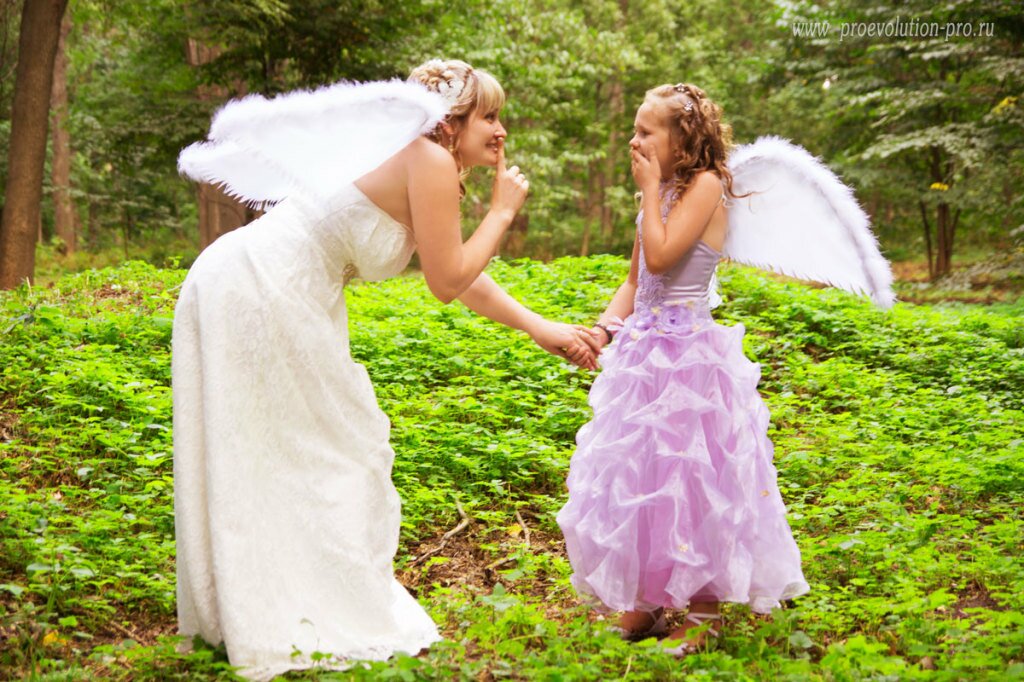 свадебная фотосессия Ангелы